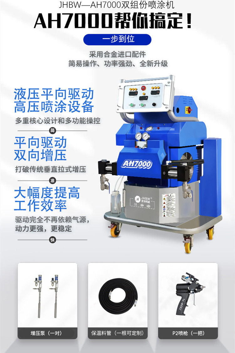 外墻保溫聚氨酯噴涂機 外墻保溫聚氨酯噴涂機